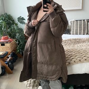 Misguided Maternity Puffer Size 0